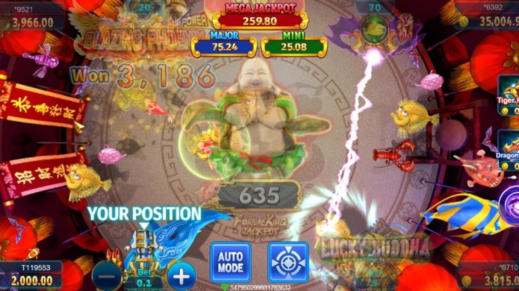 Fortune King Jackpot Fishing - Game Room - Barce888a