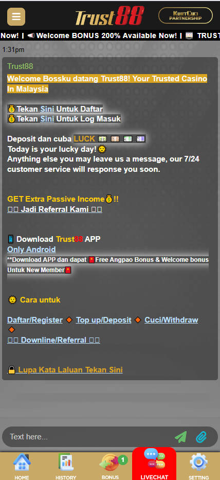 Trust88 - Live Chat - Barce888a