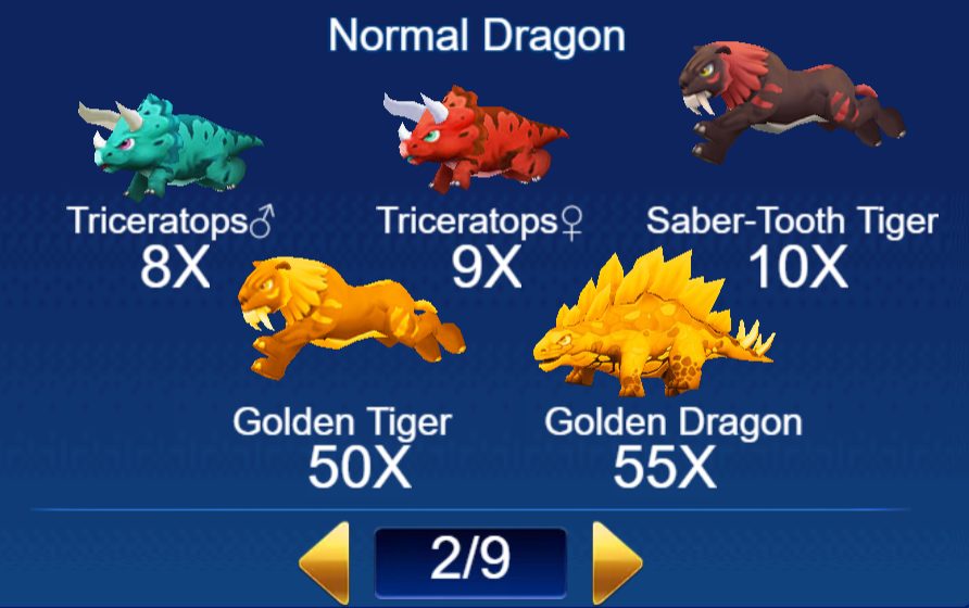 Barce888 - Dinosaur Tycoon Fishing - Paytable 2 - barce888a.com