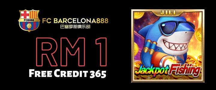 Barce888 Free Credit 365 RM1 - Jackpot Fishing