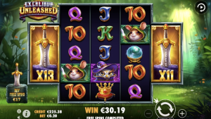 Barce888 - Excalibur Unleashed Slot - Free Game - barce888a.com