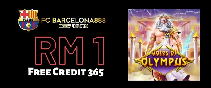 Barce888 Free Credit 365 RM1 -Gods of Olympus