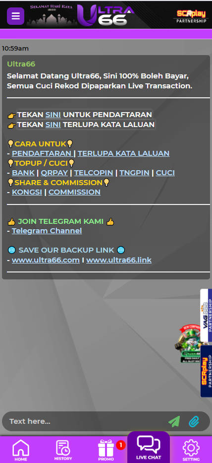 Ultra66 - Live Chat - Barce888a
