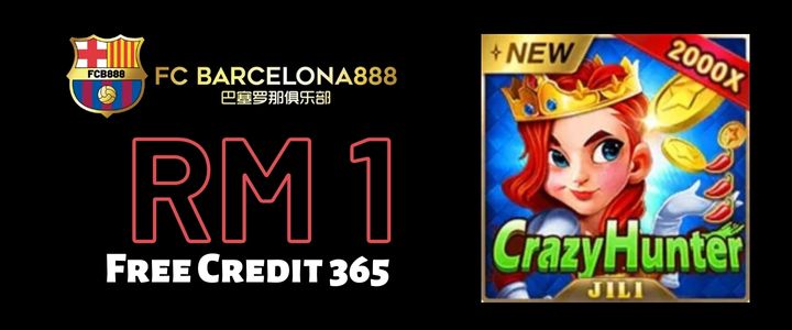 Barce888 Free Credit 365 RM1 - Crazy Hunter Fishing