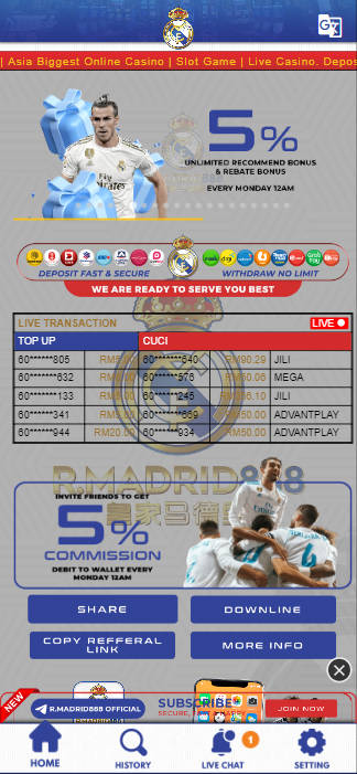 Barce888 - Realmadrid888 - Homepage - barce888a.com