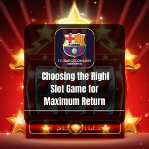 Barcelona888 - Choosing the Right Slot Game for Maximum Return - Logo - Barce888a