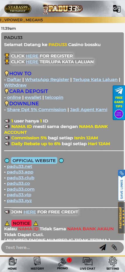 Padu33 - Live Chat - Barce888a