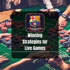 Barcelona888 - Winning Strategies for Live Games - Logo - Barce888a