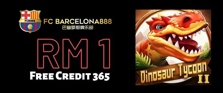 Barce888 Free Credit 365 RM1 - Dinosaur Tycoon Fishing 2