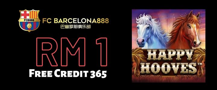Barce888 Free Credit 365 RM1 - Happy Hooves Slot