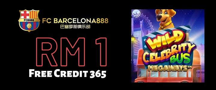 Barce888 Free Credit 365 RM1 - Wild Celebrity Bus Slot