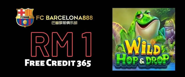 Barce888 Free Credit 365 RM1 - Wild Hop & Drop Slot