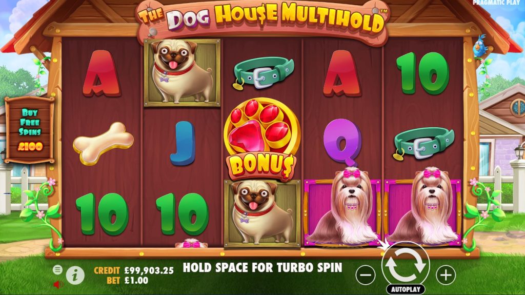 Barce888 - The Dog House MultiHold Slot - Theme - barce888a.com