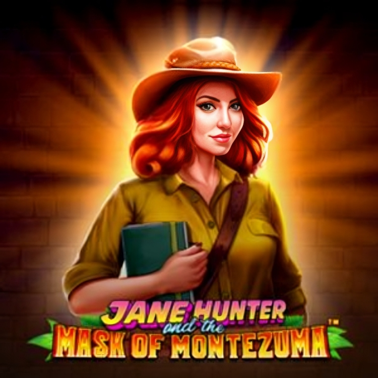 Barce888 - Jane Hunter And The Mask Of Montezuma Slot - Logo - barce888a.com