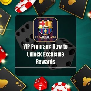 Barcelona888 - VIP Program How to Unlock Exclusive Rewards - Logo - Barce888a