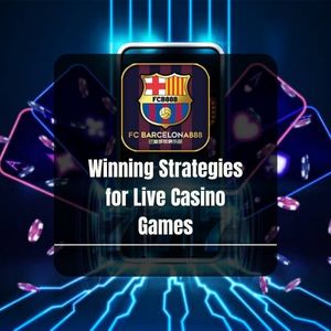 Barcelona888 - Winning Strategies for Live Casino Games - Logo - Barce888a