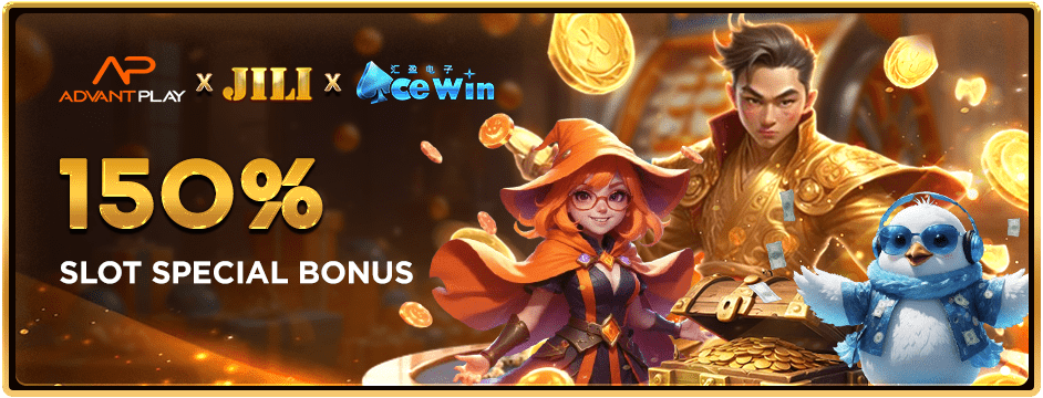 150% Slot Special Bonus Banner - Barce888a