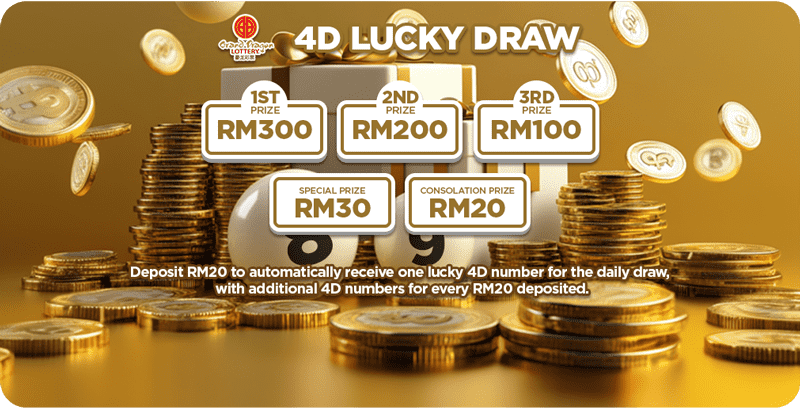 4D Lucky Draw - barce888a