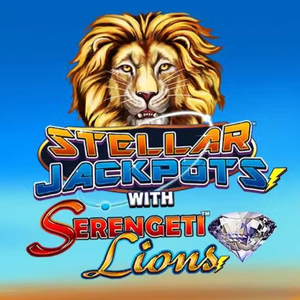 Stellar Jackpots with Serengeti Lions Slot - Logo - barce888a