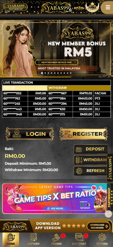 Syabas99 - Homepage - Barce888a
