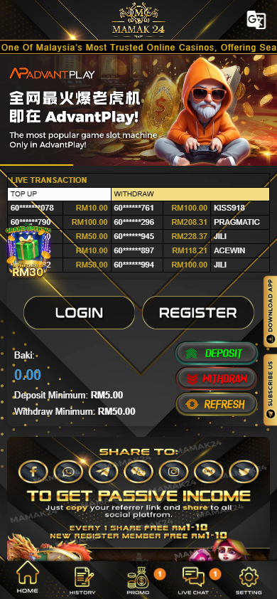 Mamak24 - Homepage - barce888a